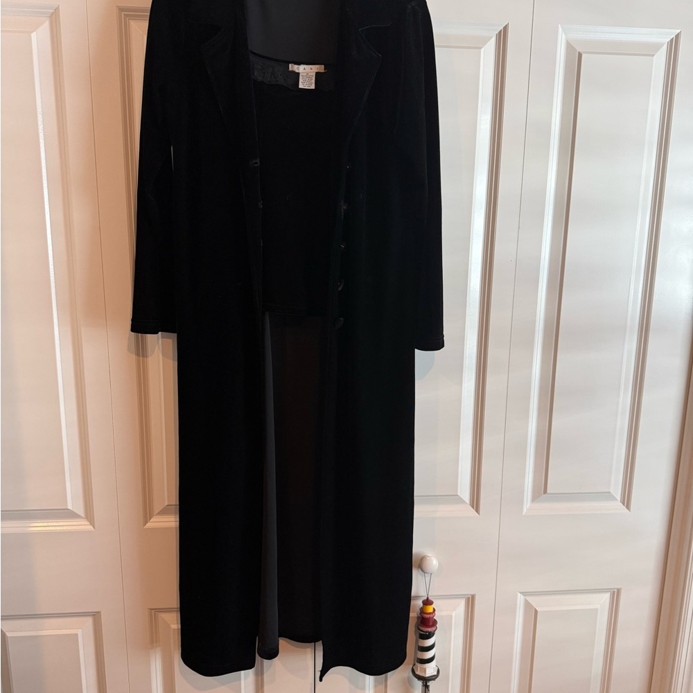 CAbi Black Polyester Blend Top
